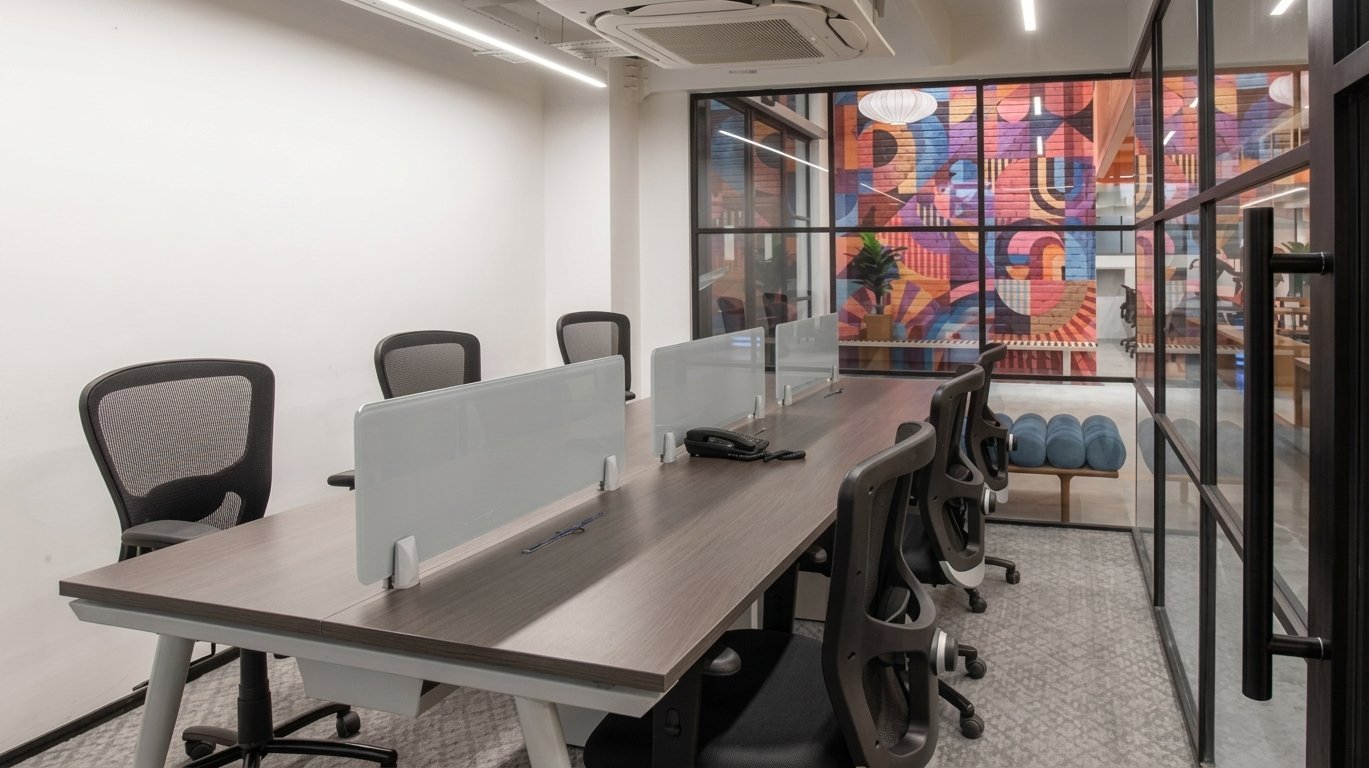 Premium workspace with aluminium and glass solutions